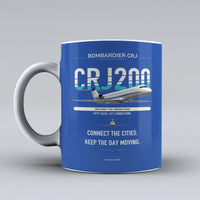 Thumbnail for Mug design on blue crj200
