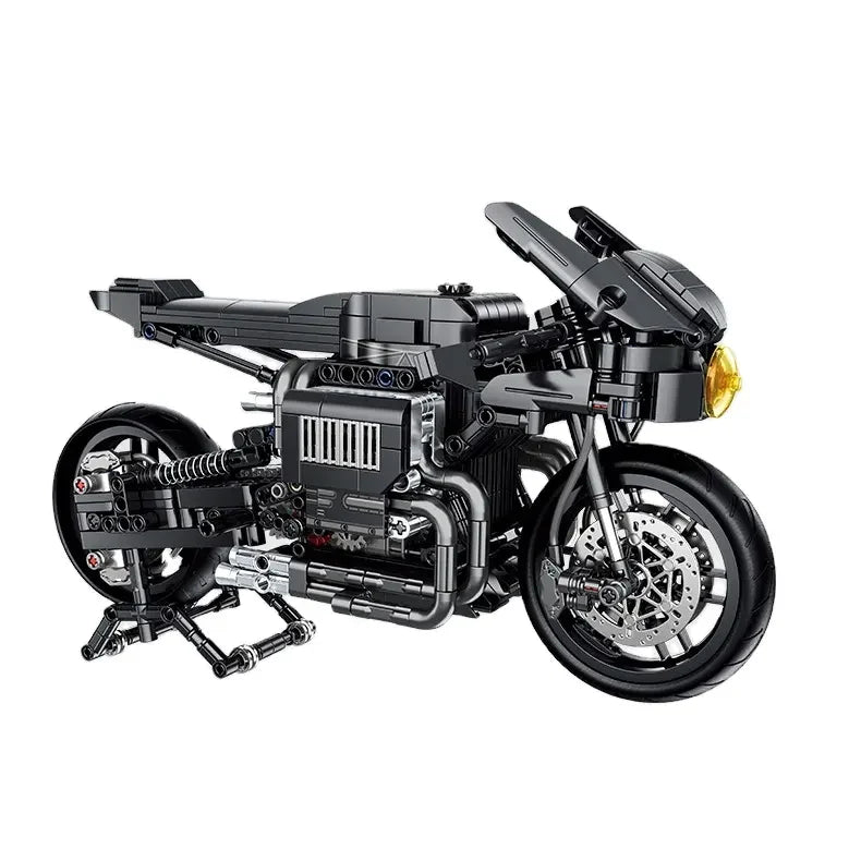 1080Pcs Batmobile For Building Model - view 4