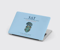Thumbnail for San Antonio International Airport (SAT) design on light blue MacBook case