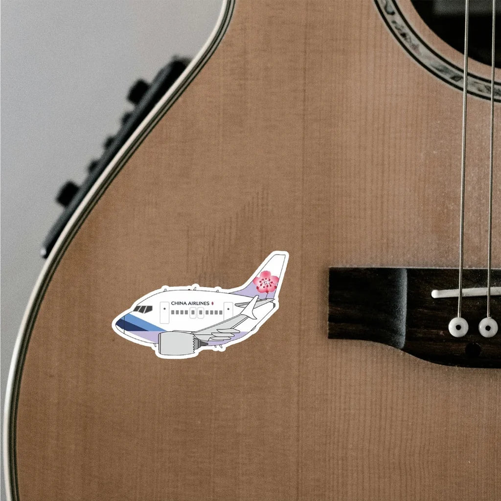 China Airlines Boeing 737 MAX Airplanes sticker