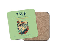 Thumbnail for Magic Valley Regional Airport (TWF) design on light green 1 piece coaster