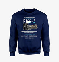 Thumbnail for FJ44-4 design on navy blue sweatshirt