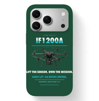 Thumbnail for Inspired Flight IF1200A Case design on dark green iphone case