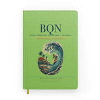 Thumbnail for Rafael Hernández Airport (BQN) design on light green notebook