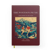 Thumbnail for VINTAGE G4250 - The Pontoon Picnic - Designed Notebooks design on darkred