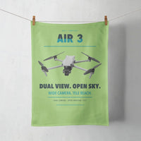 Thumbnail for DJI Air 3 design on light green towel