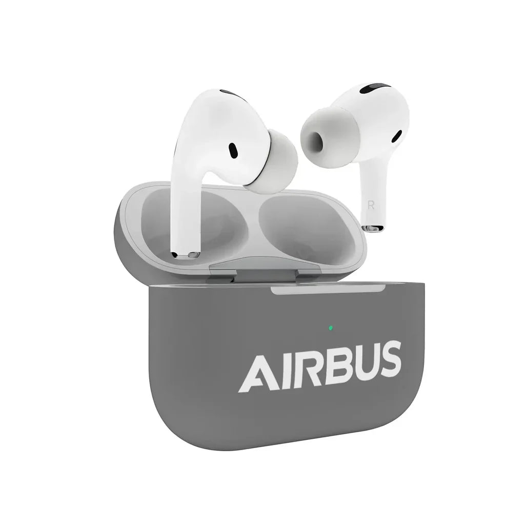 Airbus & Text AirPods Pro plastic case - Dark Gray