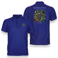 Thumbnail for VINTAGE G4149 - The Midnight Relay - Double-Side Polo T-Shirt design on blue