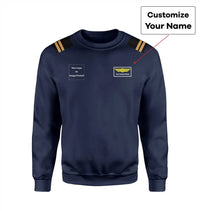 Thumbnail for Customisable Pilot Epaulettes 3D Sweatshirt - view 4