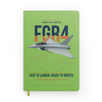 Thumbnail for Eurofighter Typhoon FGR4 design on light green notebook