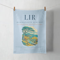 Thumbnail for Guanacaste Airport (LIR) design on light blue towel