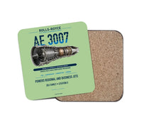 Thumbnail for AE 3007 design on light green 1 piece coaster
