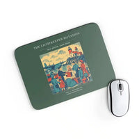 Thumbnail for VINTAGE G4418 - The Lightkeeper Rotation - Designed Mouse Pads design on darkgreen rectangle