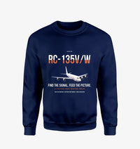 Thumbnail for RC-135V W Rivet Joint design on navy blue sweatshirt