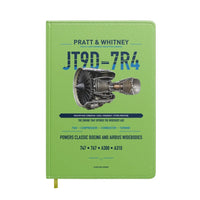 Thumbnail for JT9D-7R4 design on light green notebook