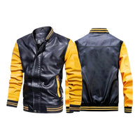 Thumbnail for Super Quality Stylish Leather Bomber Jacket - view 4
