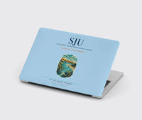 Thumbnail for Luis Muñoz Marín International Airport San Juan (SJU) design on light blue MacBook case