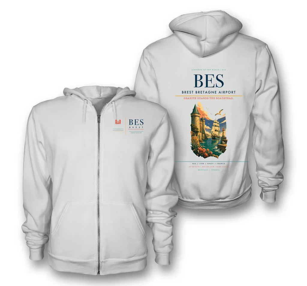 Brest Bretagne Airport BES White