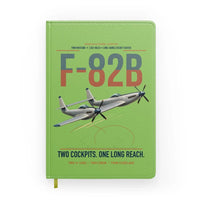 Thumbnail for F-82B Twin Mustang design on light green notebook