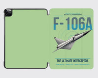 Thumbnail for F-106A Delta Dart design on light green ipad tablet case