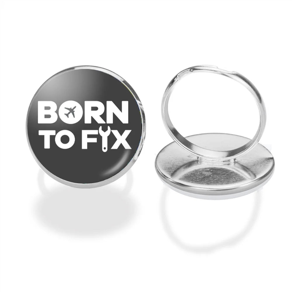 Born To Fix Airplanes Ring - view 4