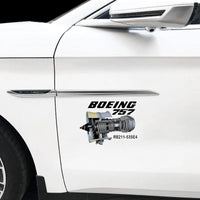 Thumbnail for Boeing 757 Car Sticker - view 4