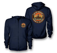 Thumbnail for Customisable Retro Apache AH-64 Hoodie - view 4