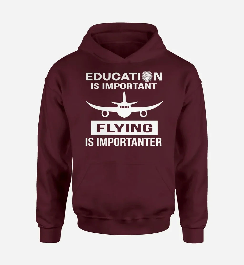 Flying is Importanter Hoodie - view 4