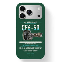 Thumbnail for CF6-50 Case design on dark green iphone case