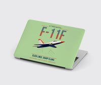 Thumbnail for F-11F Tiger design on light green MacBook case