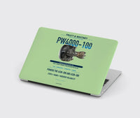 Thumbnail for PW4000-100 design on light green MacBook case
