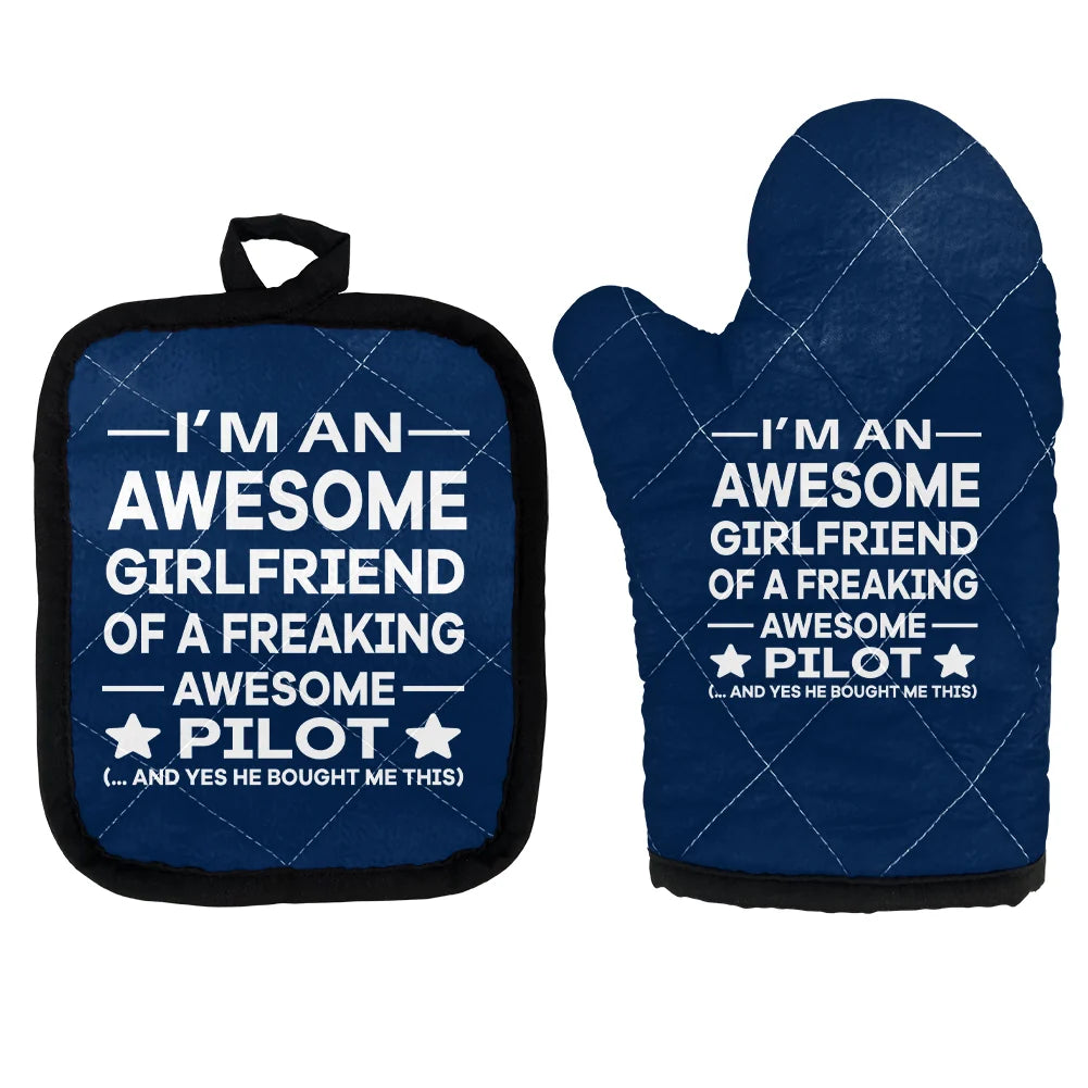 I am an Awesome Girlfriend Gloves - view 4