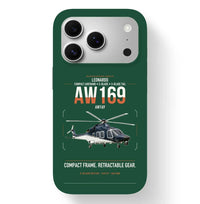 Thumbnail for Leonardo AW169 design on dark green magsafe iphone case, for iPhone 17 Pro