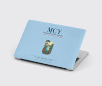 Thumbnail for Sunshine Coast Airport (MCY) design on light blue MacBook case