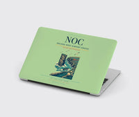 Thumbnail for Ireland West Airport Knock (NOC) design on light green MacBook case
