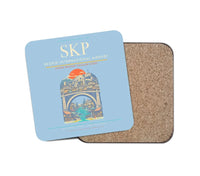 Thumbnail for Skopje International Airport SKP Coaster 1-Piece - Light Blue