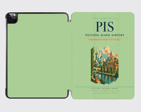 Thumbnail for Poitiers–Biard Airport (PIS) design on light green ipad tablet case