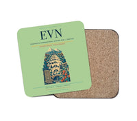 Thumbnail for Zvartnots International Airport (EVN) design on light green 1 piece coaster