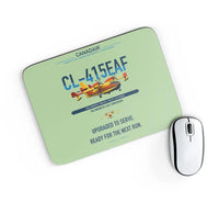 Thumbnail for Canadair CL-415EAF design on light green rectangle mouse pad