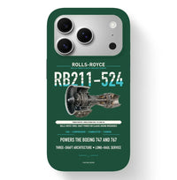 Thumbnail for RB211-524 Case design on dark green iphone case