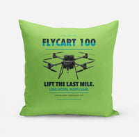 Thumbnail for DJI FlyCart 100 design on light green pillow