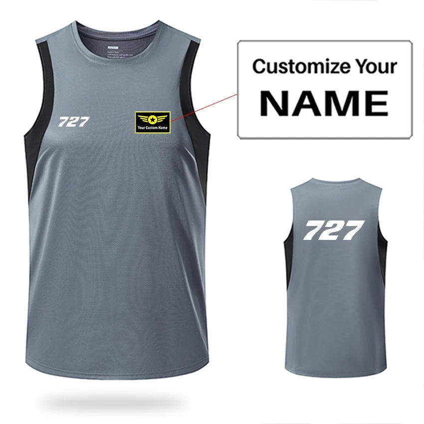 Customisable Boeing 727 Tank Top - view 4