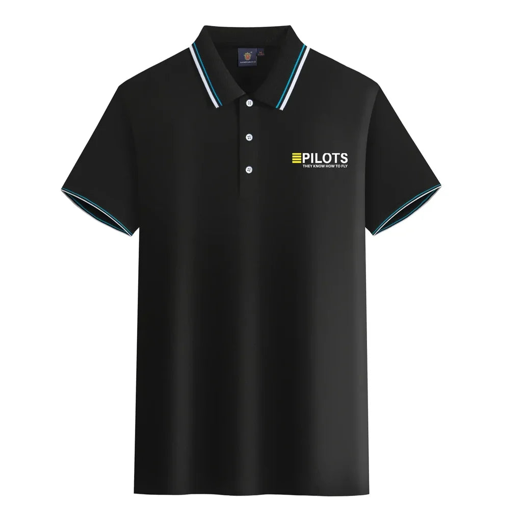 Customisable Pilots They Know How To Polo Shirt - view 4