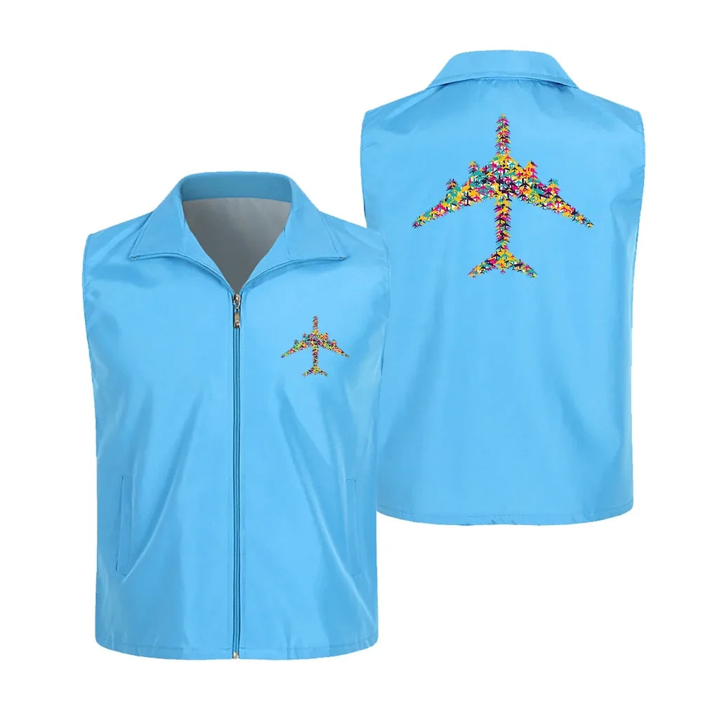 Colourful Airplane Vest - view 4