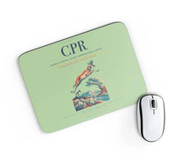 Thumbnail for Casper–Natrona County International Airport (CPR) design on light green rectangle mouse pad