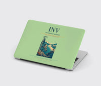 Thumbnail for Inverness Airport (INV) design on light green MacBook case