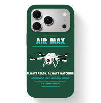 Thumbnail for Percepto Air Max Case design on dark green iphone case