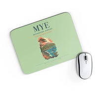 Thumbnail for Miyakejima Airport (MYE) design on light green rectangle mouse pad
