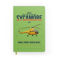 Thumbnail for Bristol Sycamore HR14 design on light green notebook