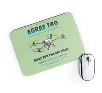 Thumbnail for DJI Agras T40 design on light green rectangle mouse pad